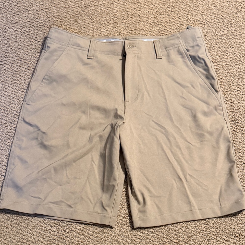 Under Armour Boy’s Khaki Golf Shorts